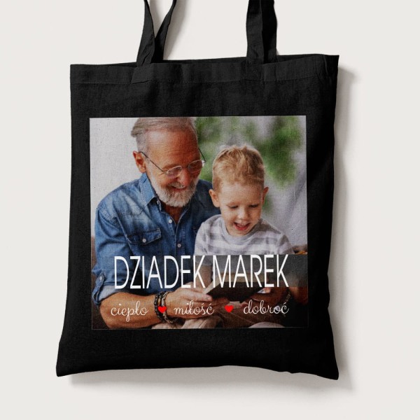 Torba Na Dzień Dziadka Ze Zdjęciem