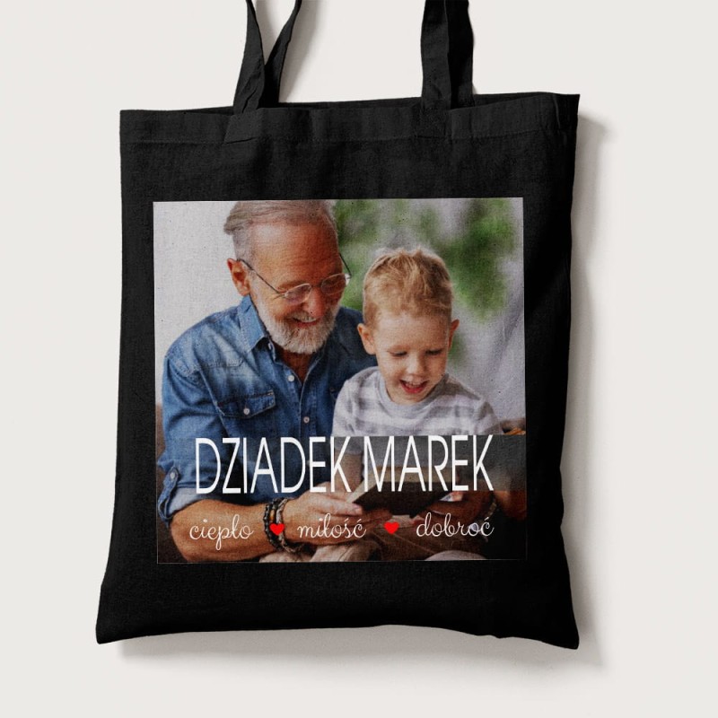 Torba Na Dzień Dziadka Ze Zdjęciem