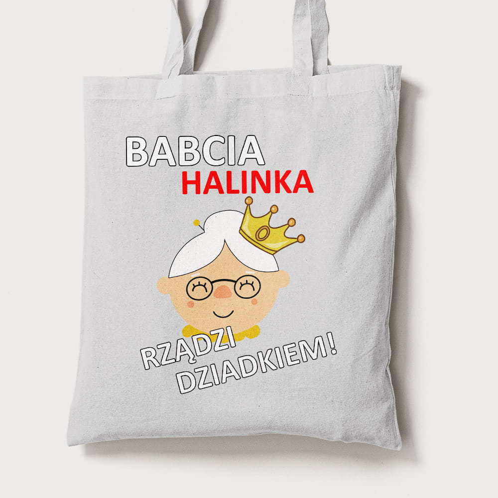 Torba Na Dzień Babci Z Imieniem