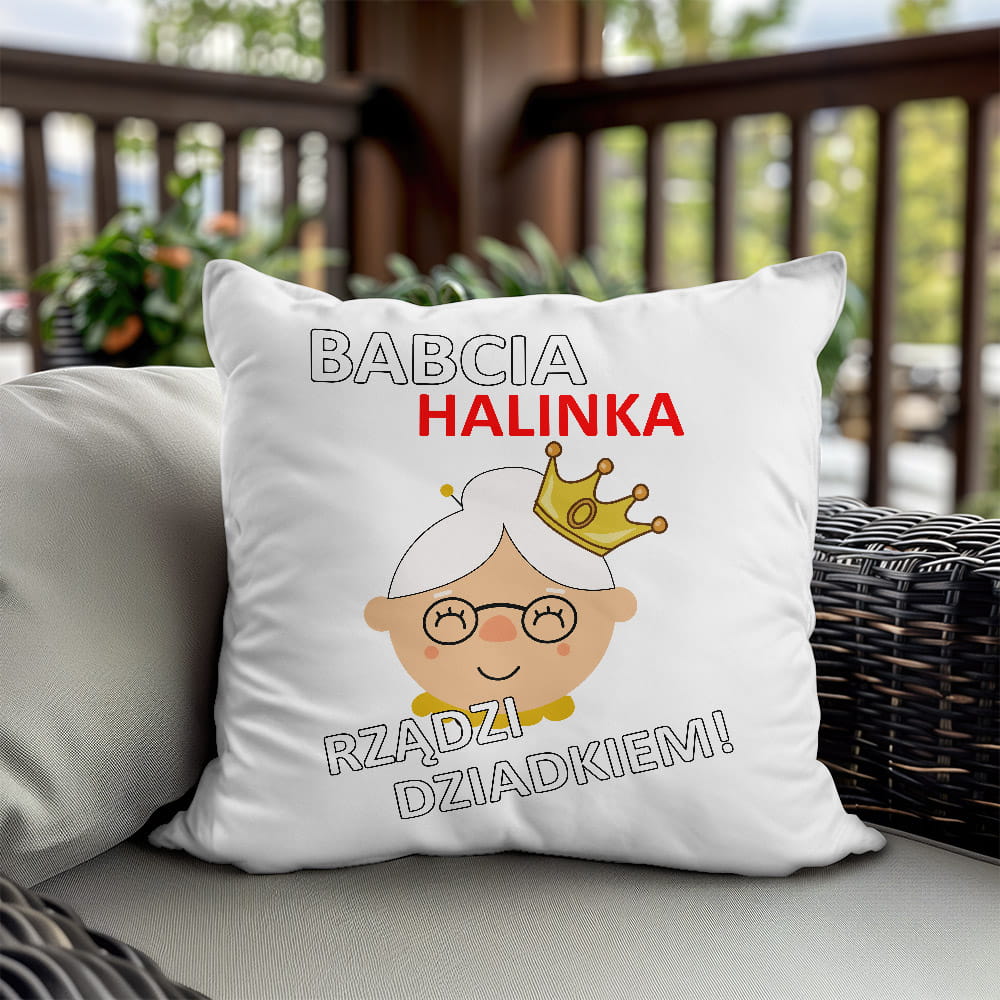 Poduszka Dla  Babci Z Imieniem