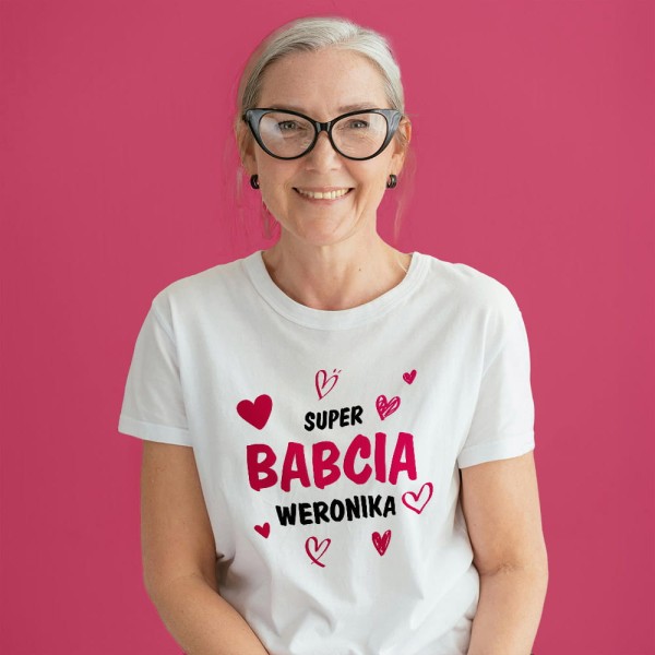 Koszulka Na Dzień Babci Z Imieniem