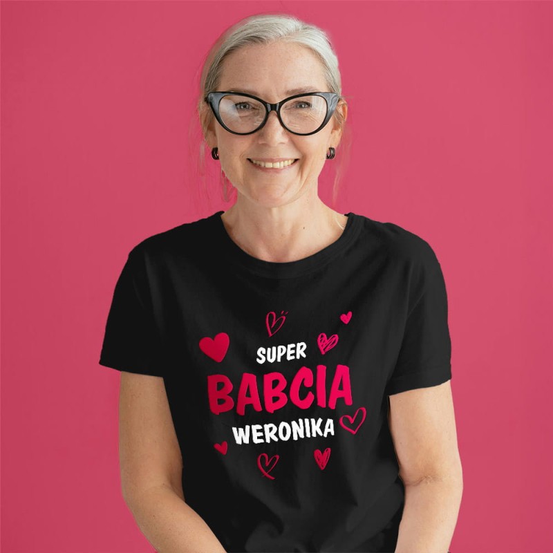 Koszulka Na Dzień Babci Z Imieniem