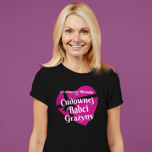 Koszulka Na Dzień Babci Z Imionami