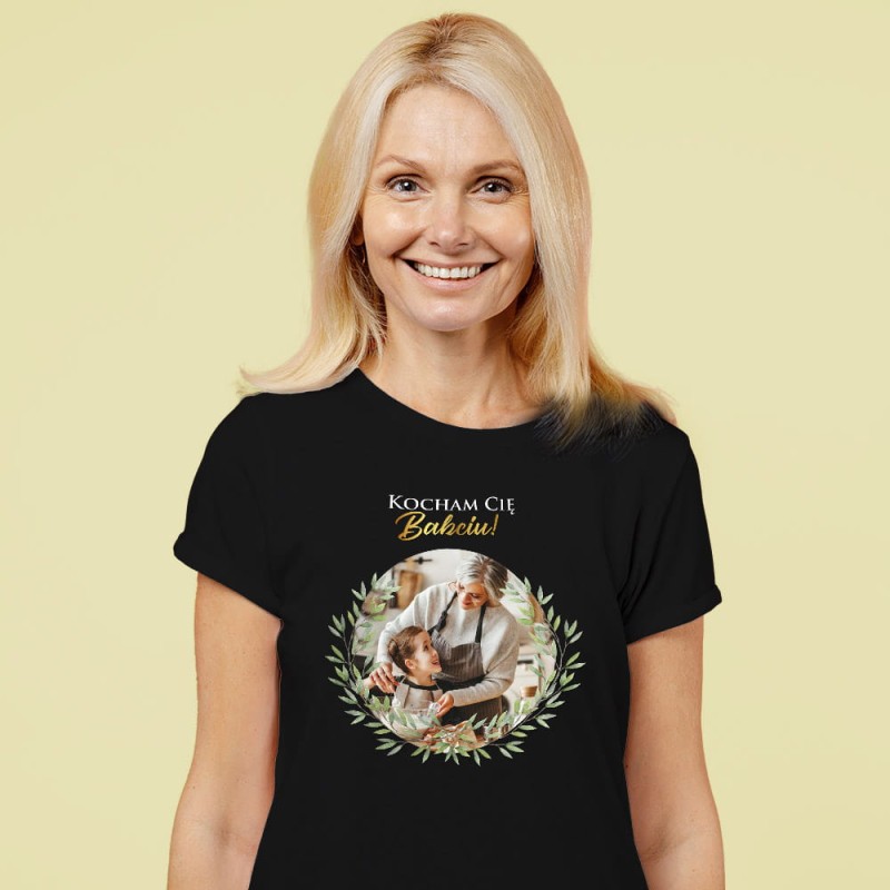 Koszulka Na Dzień Babci Ze Zdjęciem