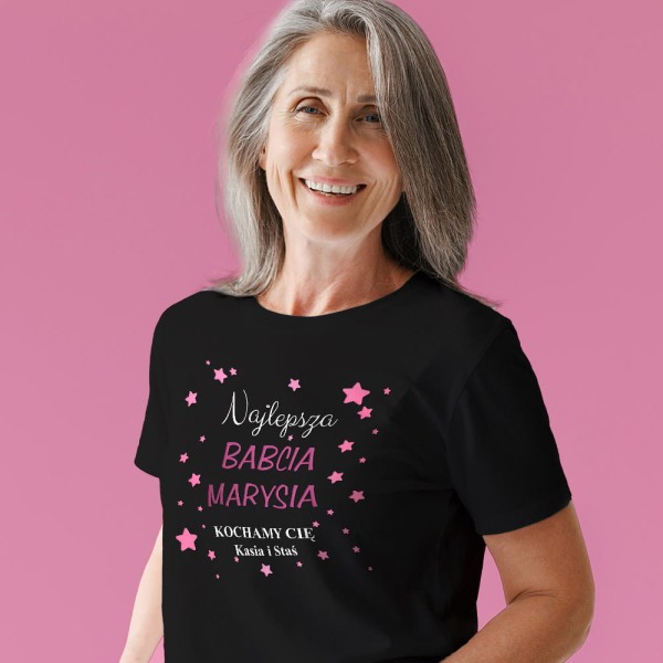 Koszulka Na Dzień Babci Z Imionami