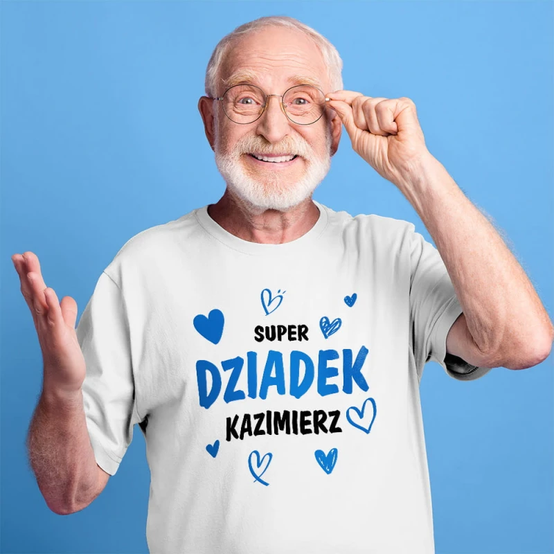 Koszulka Dla Dziadka Z Imieniem