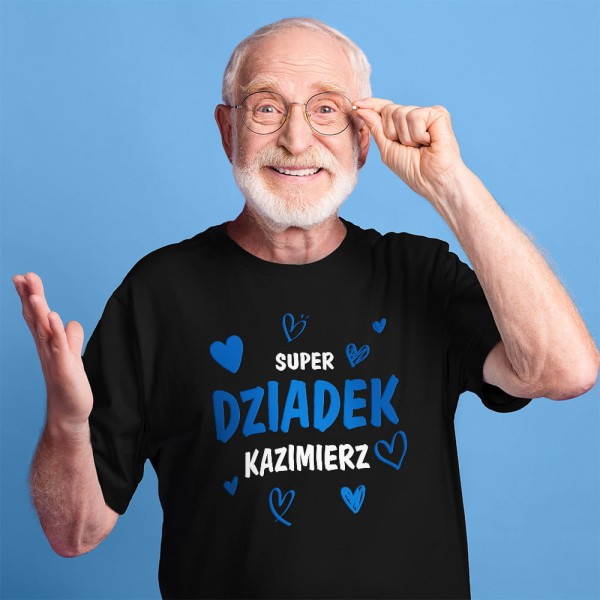 Koszulka Na Dzień Dziadka Z Imieniem
