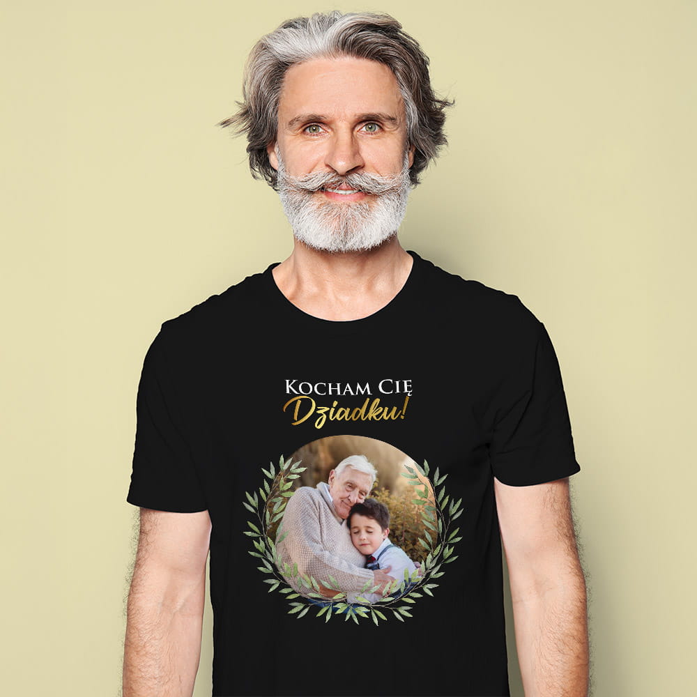 Koszulka Na Dzień Dziadka  Ze Zdjęciem