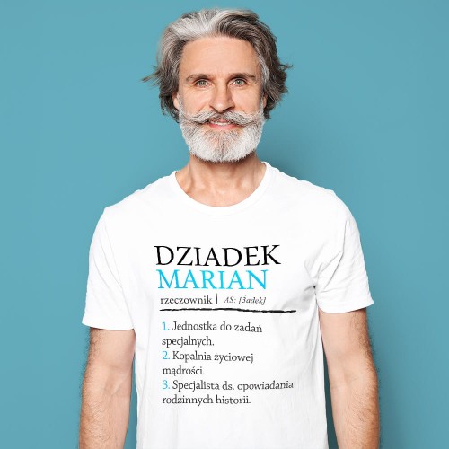 Koszulka Na Dzień Dziadka  Z Imieniem