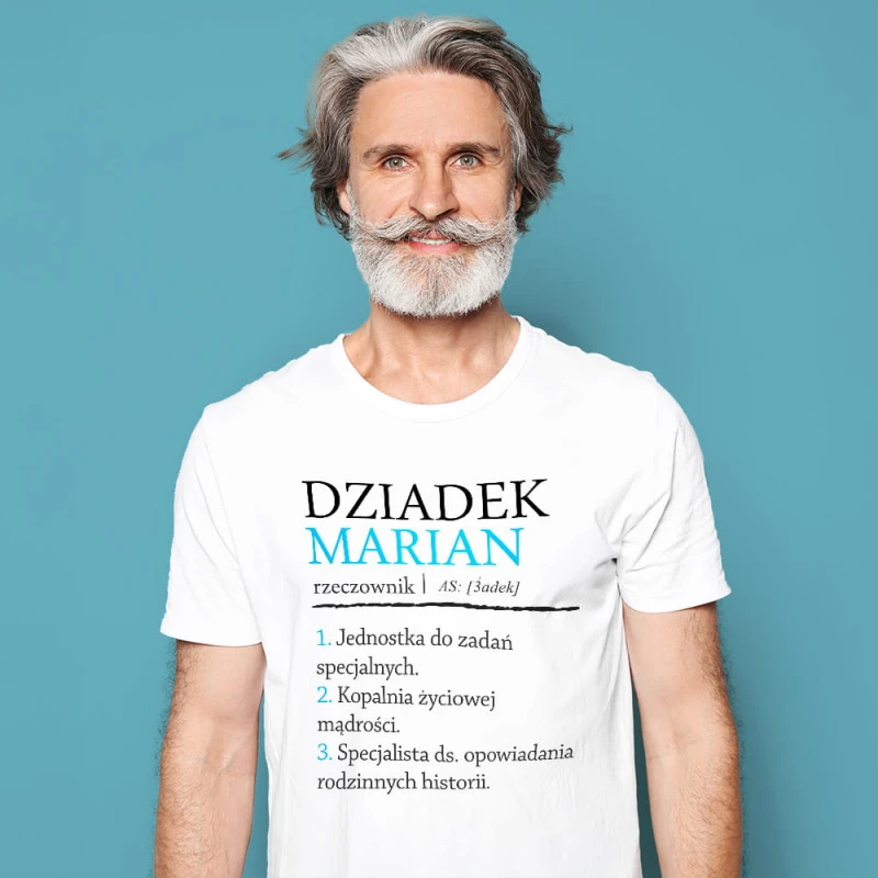 Koszulka Dla Dziadka  Z Imieniem