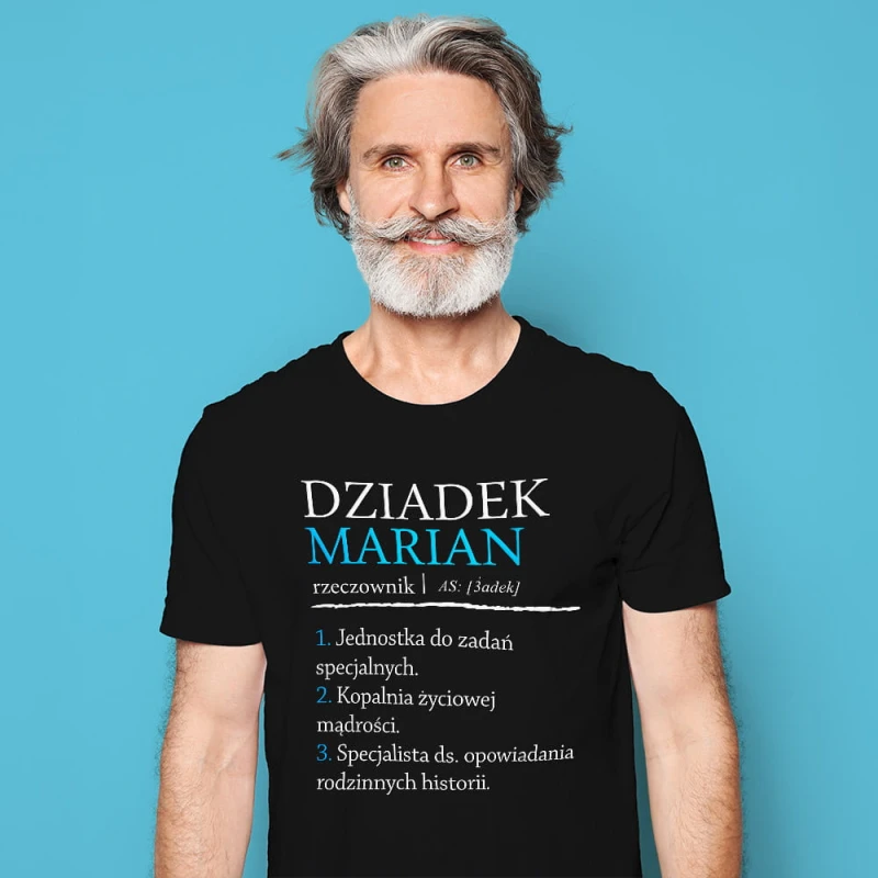 Koszulka Dla Dziadka  Z Imieniem