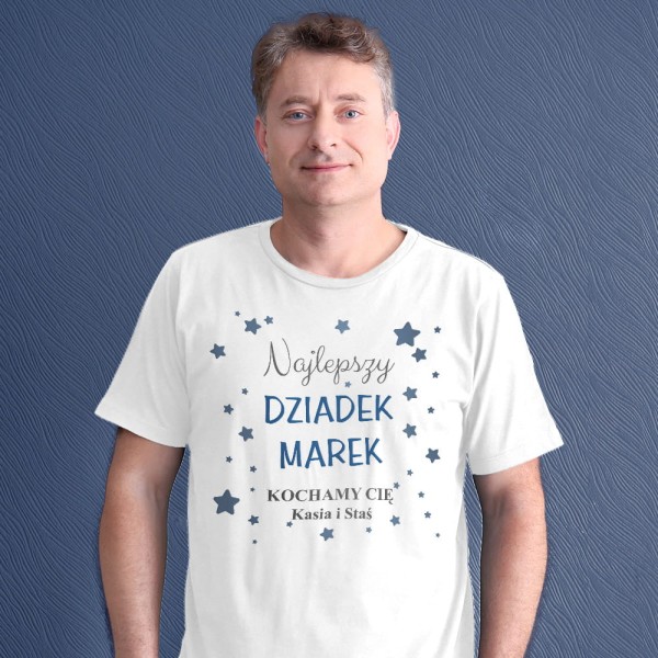 Koszulka Dla Dziadka  Z Imionami