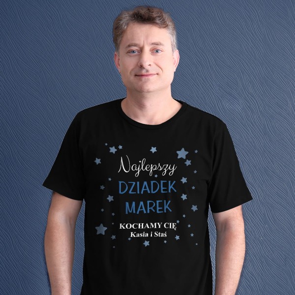 Koszulka Na Dzień Dziadka  Z Imionami