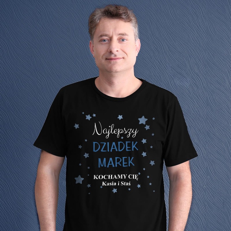 Koszulka Dla Dziadka  Z Imionami