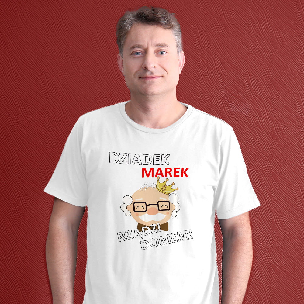 Koszulka Na Dzień Dziadka Z Imieniem