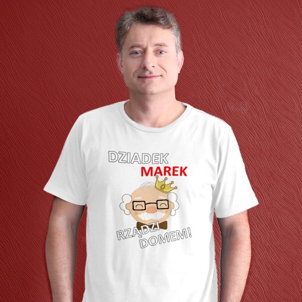Koszulka Dla Dziadka Z Imieniem