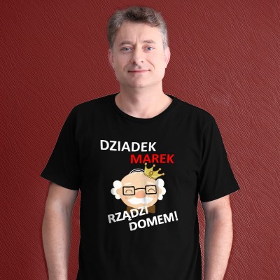 Koszulka Dla Dziadka Z Imieniem