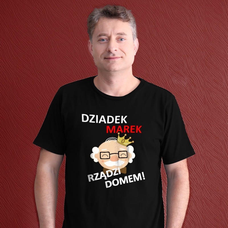 Koszulka Dla Dziadka Z Imieniem