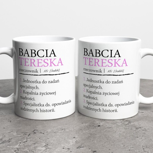 Kubek Dla Babci Z Imieniem