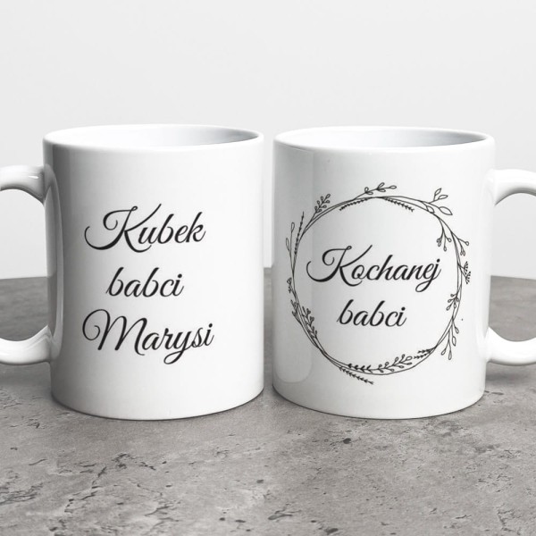 Kubek Z Napisem Dla Babci