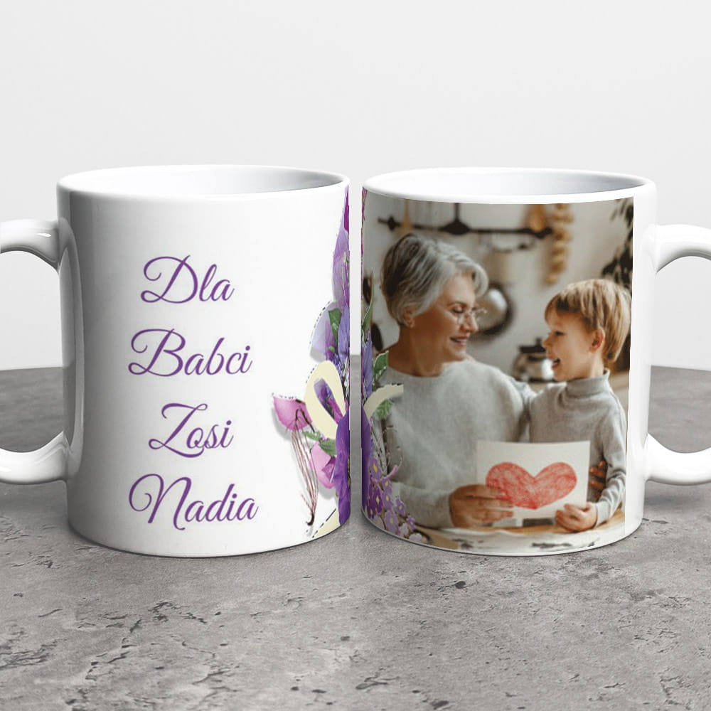 Kubek Dla Babci Ze Zdjęciem