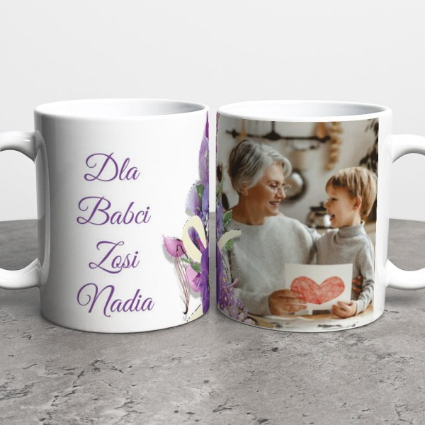 Kubek Dla Babci Ze Zdjęciem