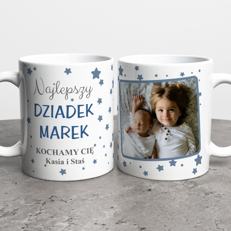 Kubek Dla Dziadka Ze Zdjęciem I Dedykacją