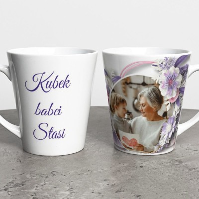 Kubek Latte Dla Babci Ze Zdjęciem