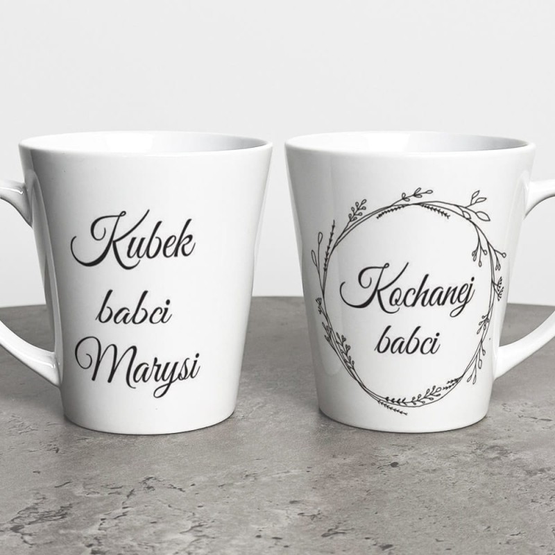 Kubek Latte Z Dedykacją Na Dzień Babci