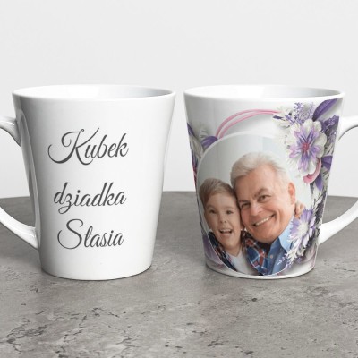 Kubek Latte Dla Dziadka Ze Zdjęciem