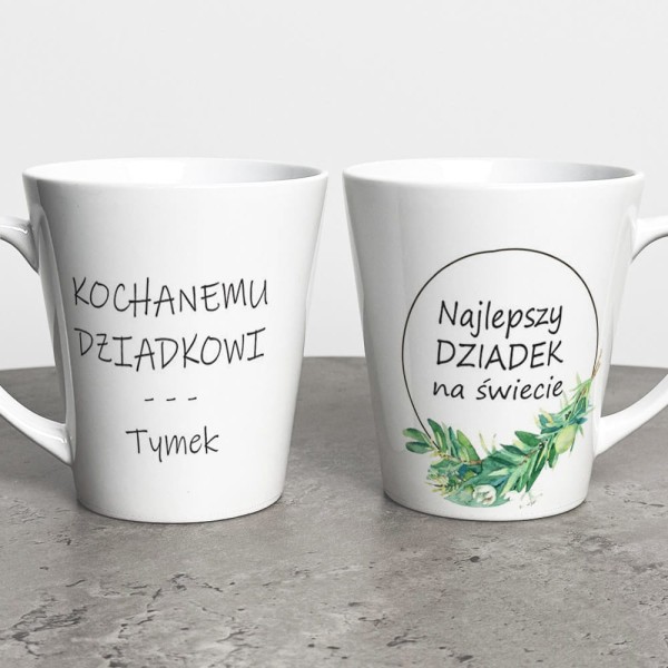 Kubek Latte Z Dedykacją Na Dzień Dziadka