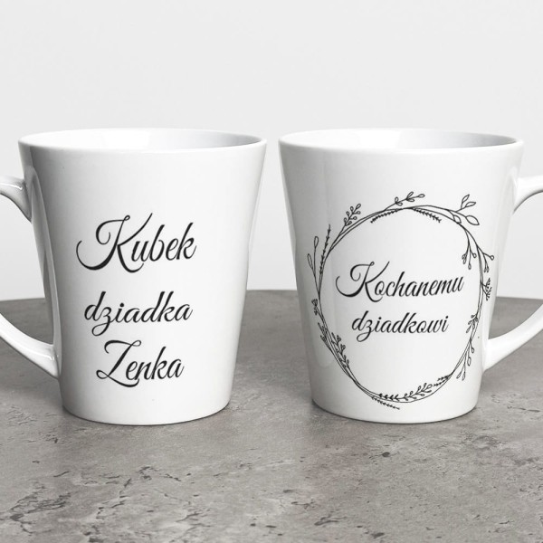 Kubek Latte Z Dedykacją Na Dzień Dziadka