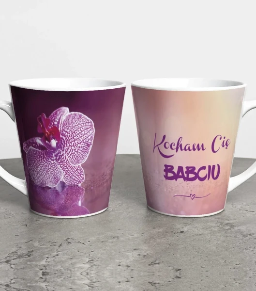 Kubek Latte Z Napisem Dla Babci – miniatura 1000 × 1134