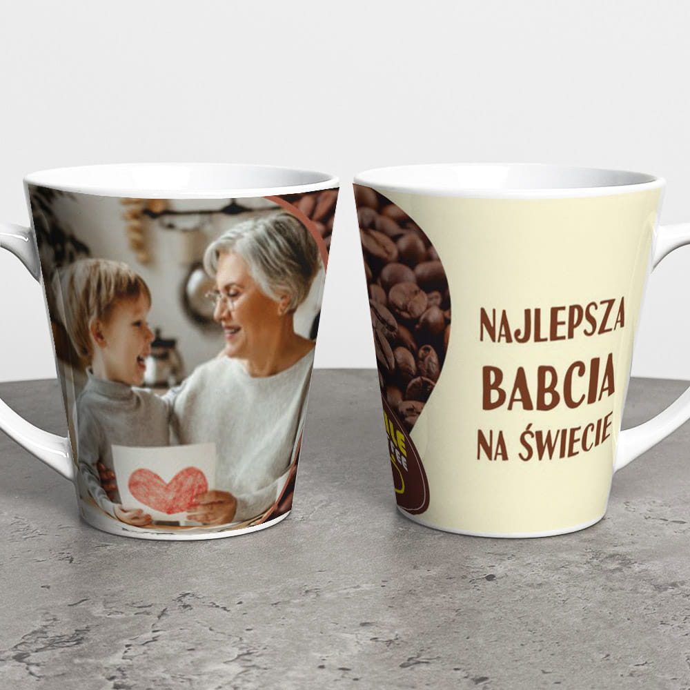 Kubek Latte Dla Babci Ze Zdjęciem