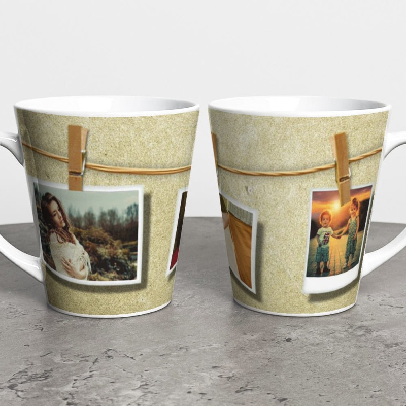 Kubek Latte Na Dzień Babci Ze Zdjęciem