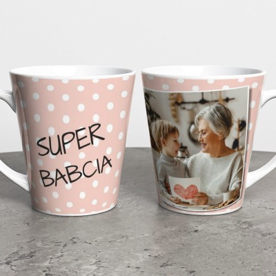 Kubek Latte Dla Babci Ze Zdjęciem