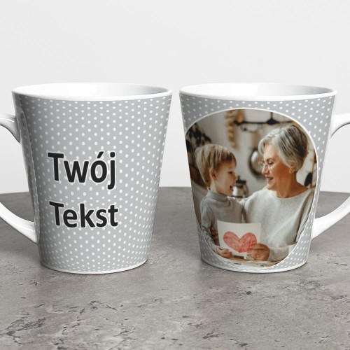 Kubek Latte Dla Babci Ze Zdjęciem