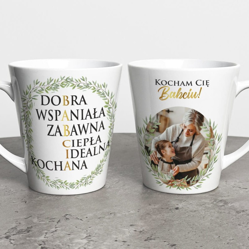 Kubek Latte Dla Babci Ze Zdjęciem