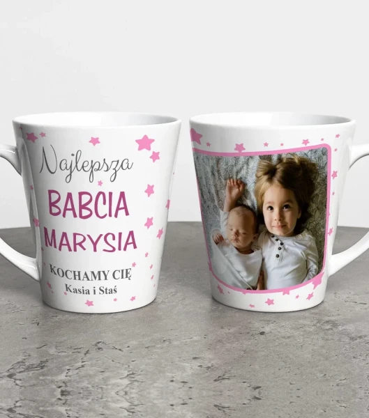 Kubek Latte Dla Babci Ze Zdjęciem – miniatura 1000 × 1134