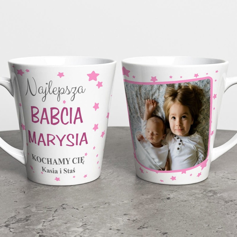Kubek Latte Dla Babci Ze Zdjęciem