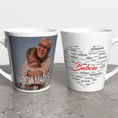 Kubek Latte Dla Babci Ze Zdjęciem