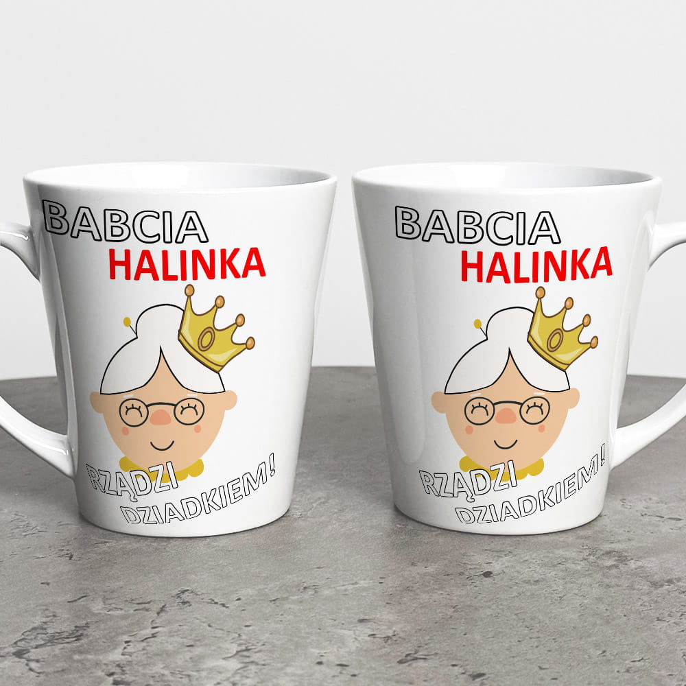 Kubek Latte Dla Babci Z Dedykacją