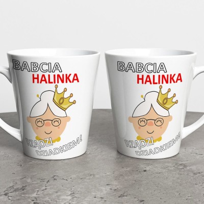 Kubek Latte Dla Babci Z Imieniem