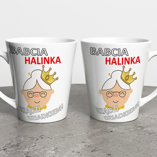 Kubek Latte Dla Babci Z Dedykacją
