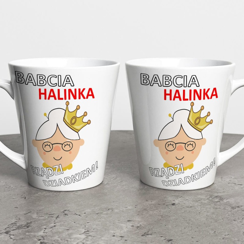Kubek Latte Dla Babci Z Dedykacją