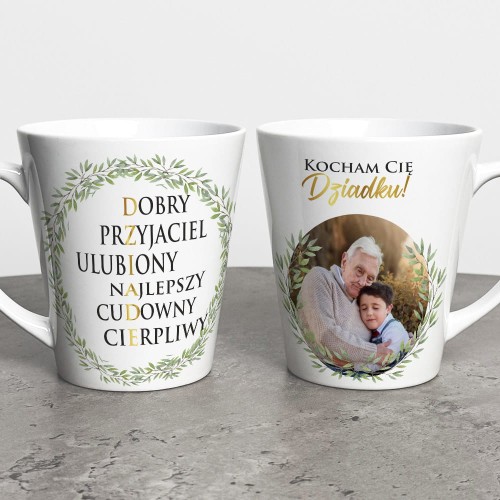 Kubek Latte Dla Dziadka Ze Zdjęciem