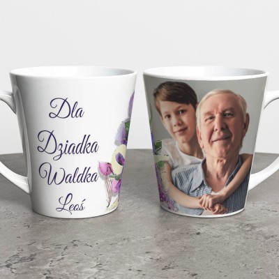 Kubek Latte Dla Dziadka Ze Zdjęciem
