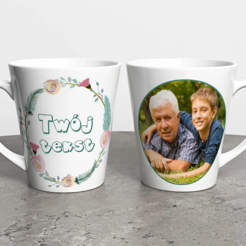 Kubek Latte Dla Dziadka Ze Zdjęciem