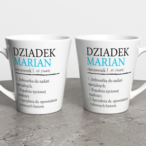 Kubek Latte Dla Dziadka Z Imieniem