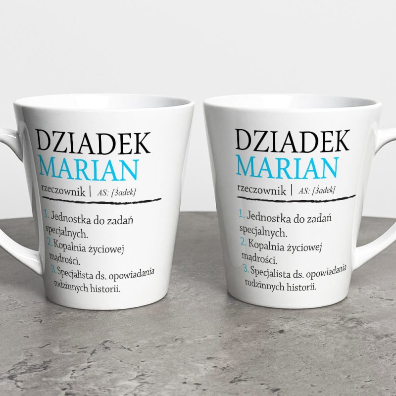 Kubek Latte Dla Dziadka Z Imieniem